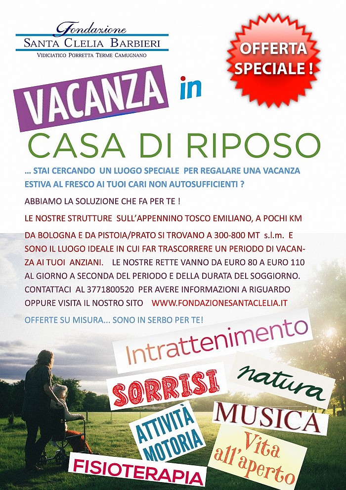 OFFERTE CASE DI RIPOSO