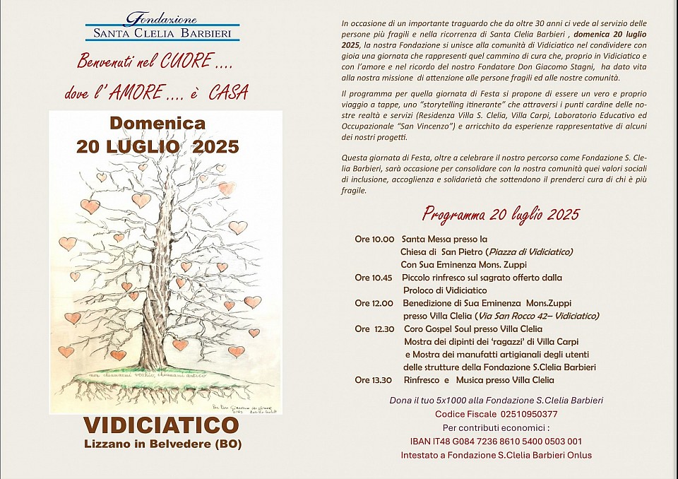 20 luglio festa