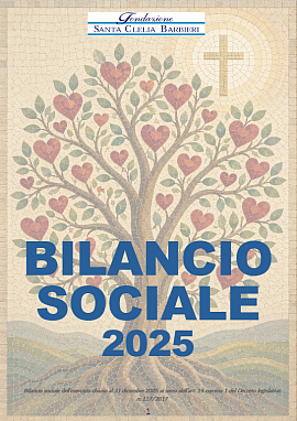 Bilancio Sociale Fondazione Santa Clelia Barbieri 2025